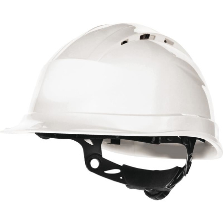 фото каска deltaplus™ quartz up iv (с храповиком), белый